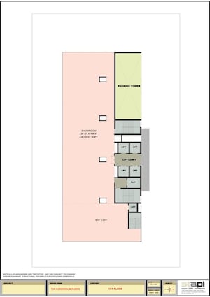Floor Plan in  Office Space at Kaamdhenu Growth Master, Nerul – for Sale