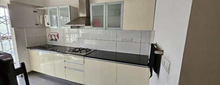 Kitchen, nyati-ethos 3 Bedroom 1407 Sq.Ft. Apartment In Undri Pune 9036789