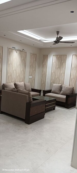 Living Room in 3.5 BHK Builder Floor at Panchkula Urban Estate – for Rent