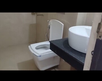 Bathroom in 3 BHK Apartment at Rishita Manhattan, Gomti Nagar – for Rent