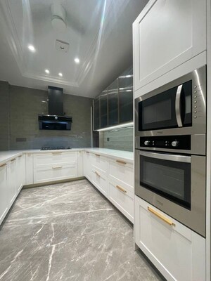 Kitchen in 3 BHK Builder Floor at Defence Colony – for Sale