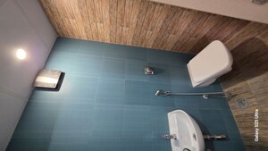 Washroom in 1 BHK Apartment at Lodha Crown Kolshet, Kolshet Road – for Rent