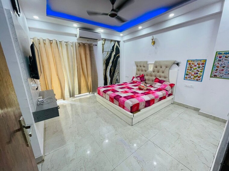 Bedroom, uninav-eden 3 Bedroom 2090 Sq.Ft. Apartment In Raj Nagar Extension Ghaziabad 9833298