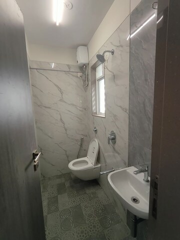 Bathroom in 1 BHK Apartment at Adityaraj Shivraj, Vikhroli East – for Rent