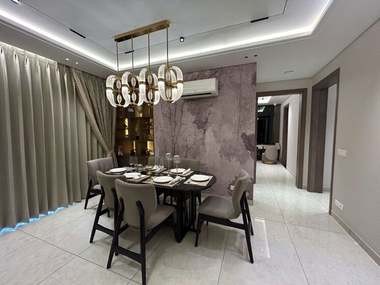 Dining area, patiala road 3 Bedroom 2325 Sq.Ft. Apartment In Patiala Road Zirakpur 9819661