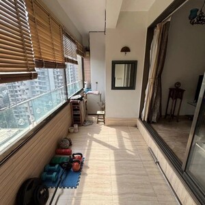 Balcony in 3 BHK Apartment at Poseidon Apartment, Andheri West – for Rent