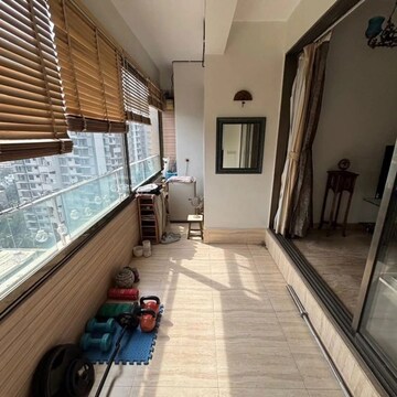 Balcony in 3 BHK Apartment at Poseidon Apartment, Andheri West – for Rent