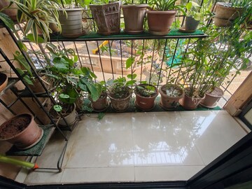 Balcony in 2 BHK Apartment at Raunak Unnathi Gardens, Pokhran Road No One – for Rent