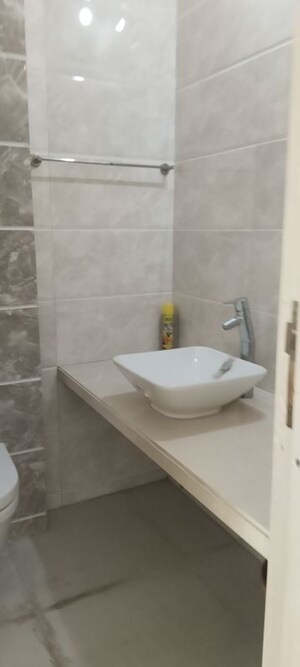 Attached Bathroom in 2 BHK Apartment at Neelam Senroofs, Nahur East – for Rent