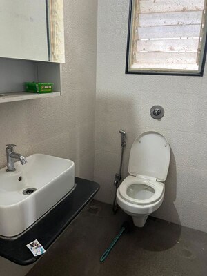 Bathroom in 2 BHK Apartment at Builders Combine Bella Vista, Bavdhan – for Rent
