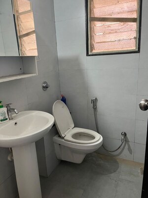Bathroom in 2 BHK Apartment at Builders Combine Bella Vista, Bavdhan – for Rent