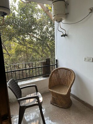 Balcony in 2 BHK Builder Floor at Kailash Hills – for Rent