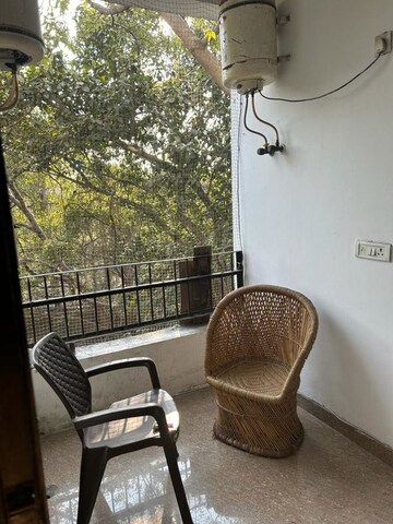 Balcony in 2 BHK Builder Floor at Kailash Hills – for Rent