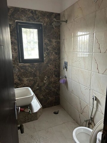 Bathroom in 2 BHK Builder Floor at Kailash Hills – for Rent