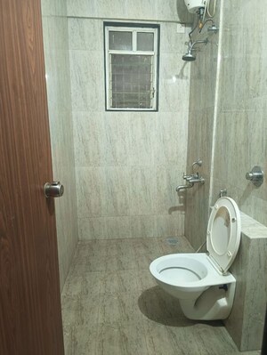 Bathroom in 1 BHK Apartment at Prithvi Sai Velocity Phase II, Bavdhan – for Rent