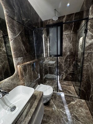 Staircase in 4 BHK Builder Floor at Greater Kailash ii – for Sale