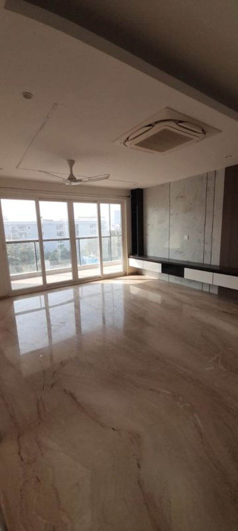 Living Room, trendset-jayabheri-elevate 3 Bedroom 2845 Sq.Ft. Apartment In Madhapur Hyderabad 9833435