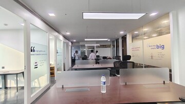 Floor Plan in  Office Space at Lotus Corporate Park, Jogeshwari East – for Rent