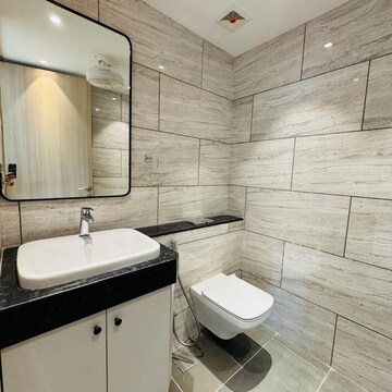 Bathroom in 4 BHK Apartment at Rustomjee Crown, Gokhale Road – for Rent