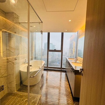 Staircase in 4 BHK Apartment at Rustomjee Crown, Gokhale Road – for Rent