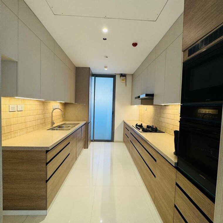 Kitchen, rustomjee-crown 4 Bedroom 2590 Sq.Ft. Apartment In Gokhale Road Mumbai 9833447