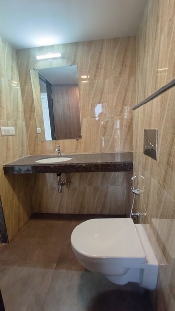 Attached Bathroom in 2 BHK Apartment at Lodha Amara, Kolshet Road – for Rent