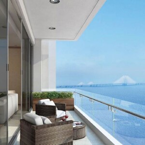 Balcony in 4 BHK Apartment at Hubtown 25 South, Agar Bazar – for Rent