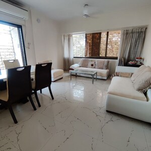 Living Room in 2 BHK Apartment at Pitruchaya Apartments, Bandra West – for Rent