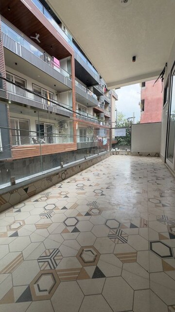 Balcony in 3 BHK Apartment at Chattarpur – for Rent