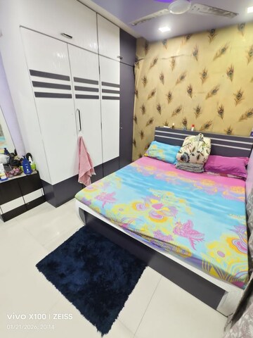 Master Bedroom in 1 BHK Apartment at Shreeji Residency Kalwa, Kalwa – for Sale