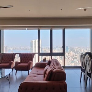 Team Area in 4 BHK Apartment at Lodha Trump Tower, Kamala Mill – for Rent