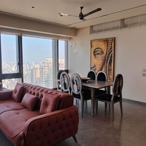 Gym in 4 BHK Apartment at Lodha Trump Tower, Kamala Mill – for Rent