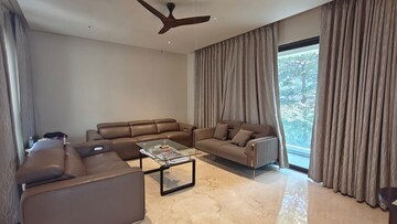Living Room in 4 BHK Apartment at Tellapur – for Rent