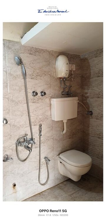 Bathroom in 1 BHK Apartment at Shripal Tower, Nalasopara West – for Rent