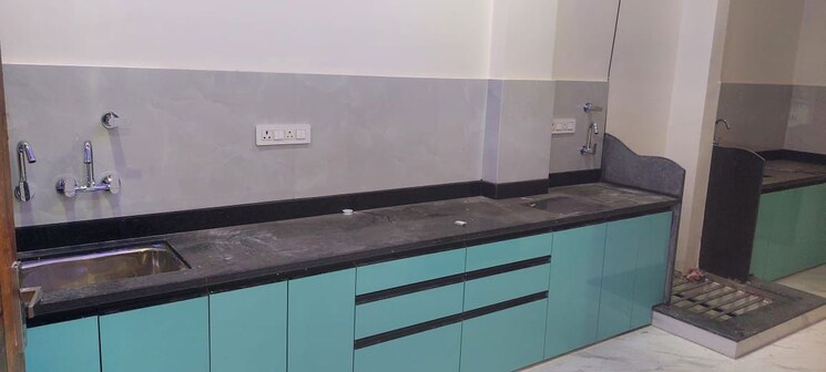 Kitchen, gomti nagar 1 RK 400 Sq.Ft. Builder Floor In Gomti Nagar Lucknow 9833588