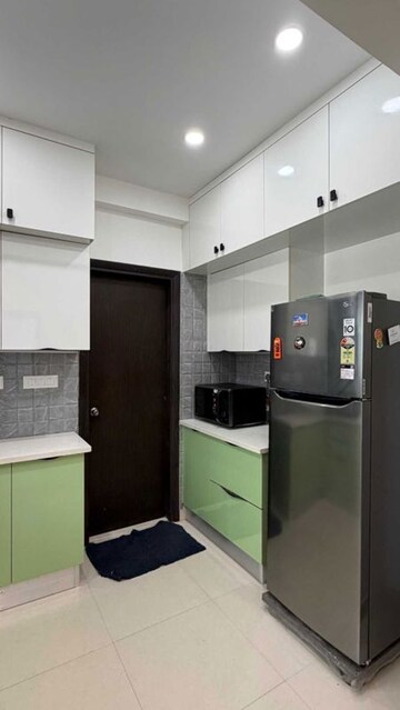 Kitchen in 2 BHK Apartment at Greenmark Mayfair Apartments, Tellapur – for Rent