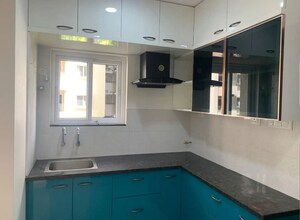 Kitchen in 2 BHK Apartment at Greenmark Mayfair Apartments, Tellapur – for Rent