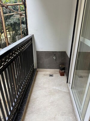 Balcony in 3 BHK Builder Floor at Chittaranjan Park – for Rent