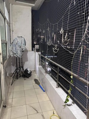 Balcony in 2 BHK Apartment at Milan Earth, Raj Nagar Extension – for Rent