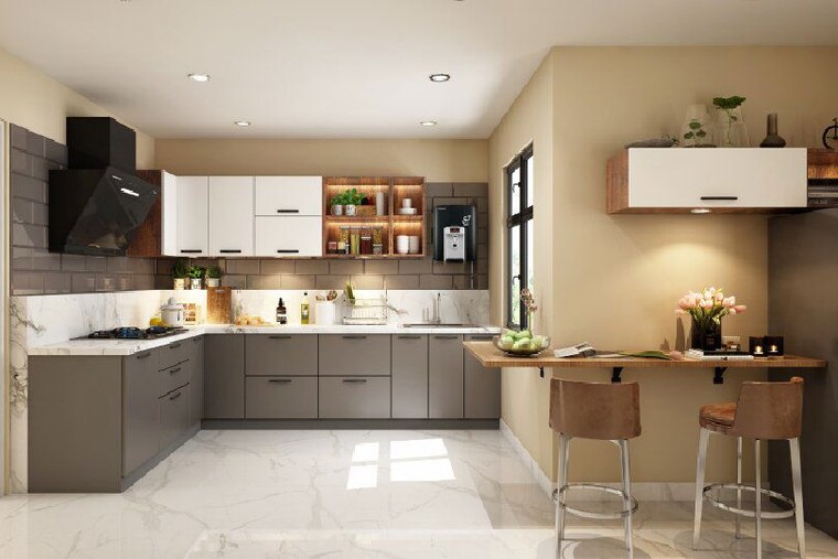 Kitchen, sector 107 3 Bedroom 1610 Sq.Ft. Builder Floor In Sector 107 Noida 9833389