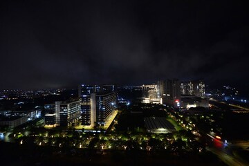  Apartment – Exterior View View at Bhartiya City Leela Residences, Thanisandra Main Road - for Rent