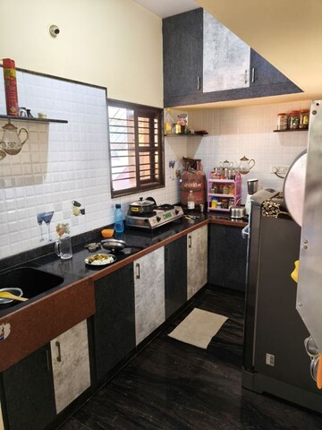 Kitchen in 1 BHK Builder Floor at Doddanagamangala Village – for Rent