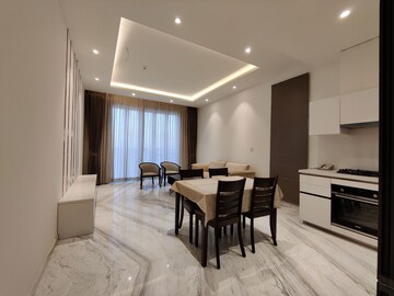 Living Room in 1 BHK Apartment at Bhartiya City Leela Residences, Thanisandra Main Road – for Rent