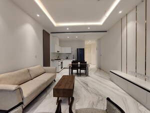 Kitchen in 1 BHK Apartment at Bhartiya City Leela Residences, Thanisandra Main Road – for Rent