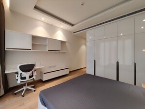 Team Area in 1 BHK Apartment at Bhartiya City Leela Residences, Thanisandra Main Road – for Rent