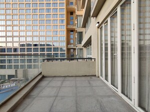 Balcony in 1 BHK Apartment at Bhartiya City Leela Residences, Thanisandra Main Road – for Rent