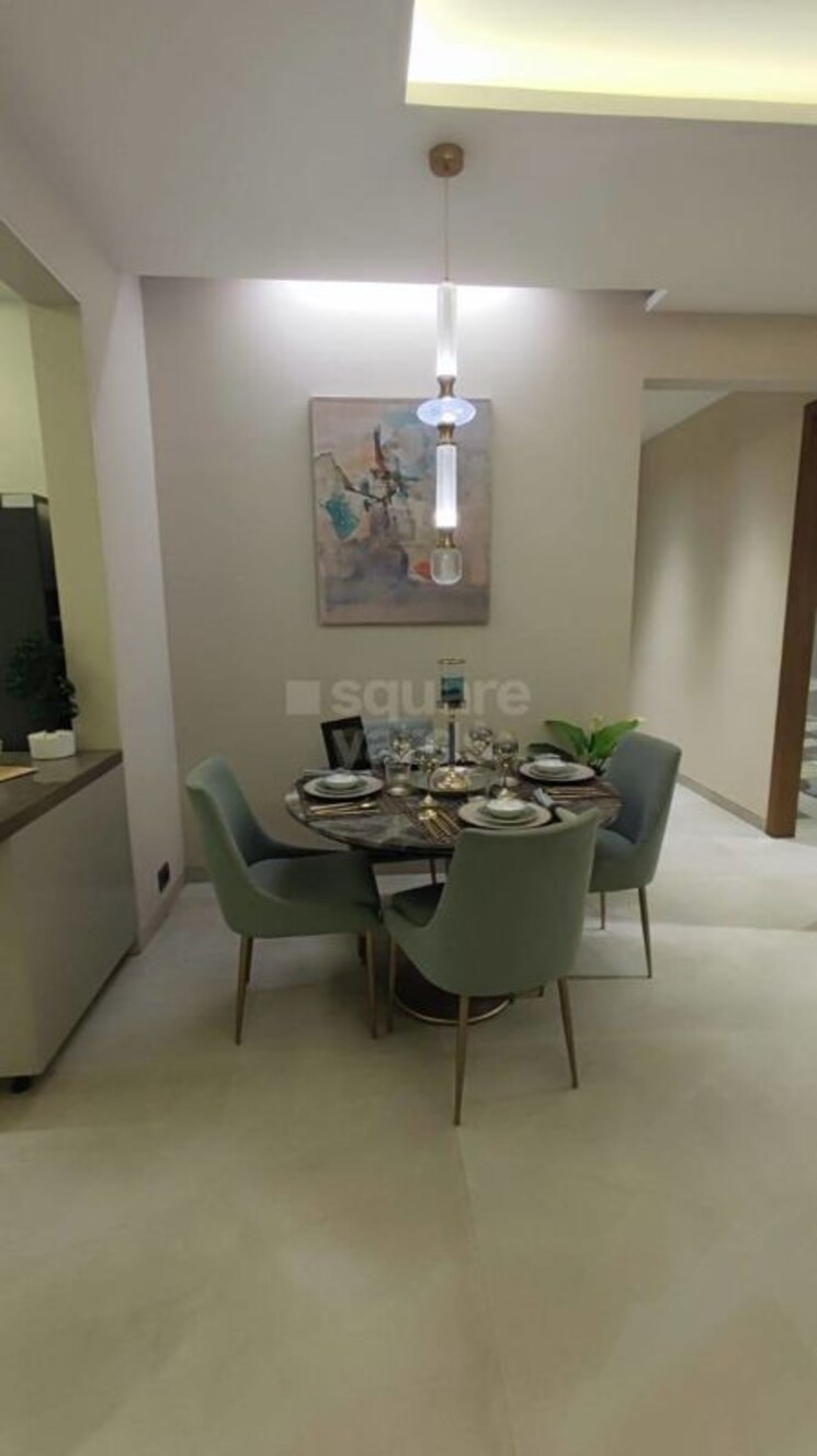 Dining area, dosti-west-county 3 Bedroom 931 Sq.Ft. Apartment In Balkum Pada Thane 9833698