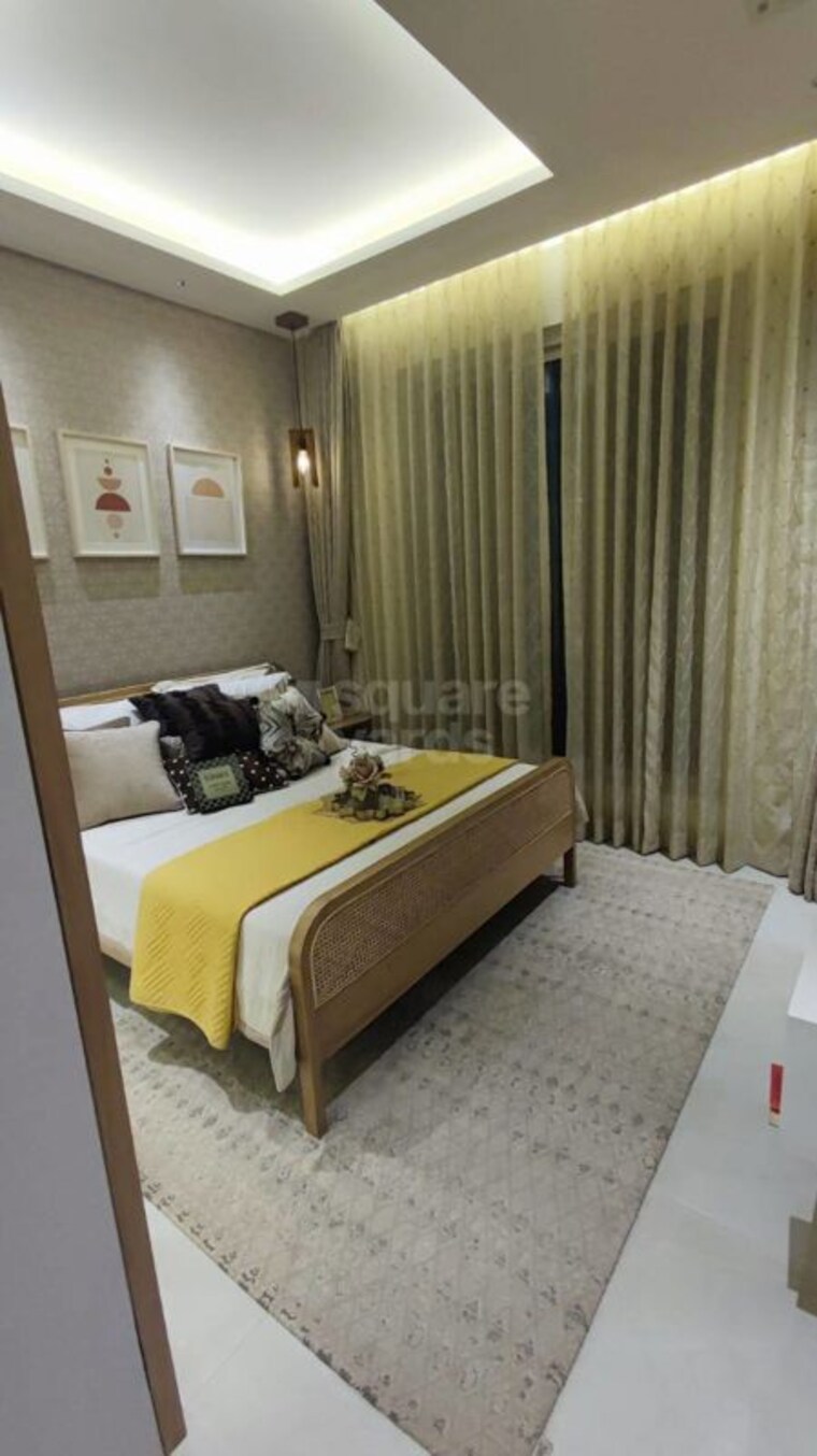 Bedroom, dosti-west-county 3 Bedroom 931 Sq.Ft. Apartment In Balkum Pada Thane 9833698