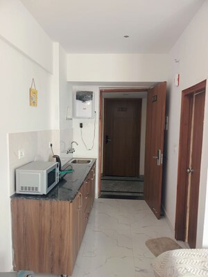 Kitchen in Studio Apartment at Earthcon Casa Grande II, Chi V Greater Noida – for Rent