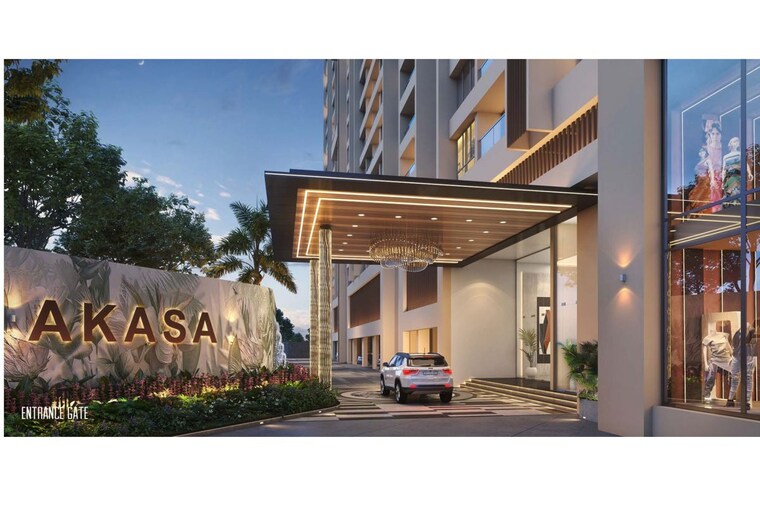 Exterior View, chandrarang-10-elite-akasa 3 Bedroom 1050 Sq.Ft. Apartment In Pimple Gurav Pune 9833708